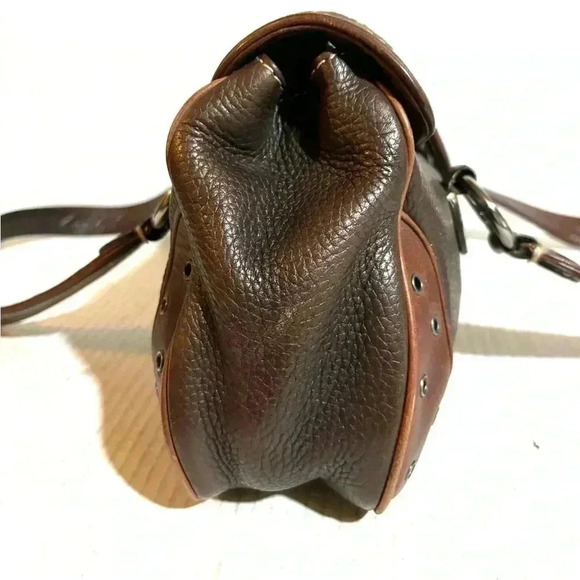 Michael Kors brown leather shoulder handbag - Picture 8 of 10